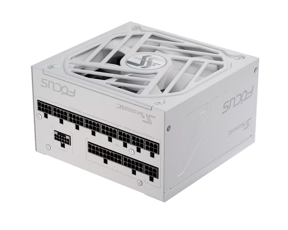 Захранване SEASONIC FOCUS GX-850 850W, White 80+ Gold PCIe 5.0, Fully Modular 2