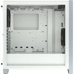 Кутия Corsair 4000D Airflow Mid Tower, Tempered Glass, Бяла 5