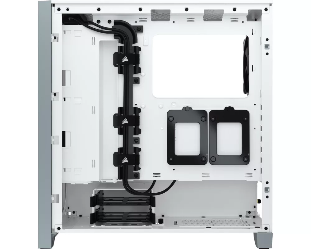 Кутия Corsair 4000D Airflow Mid Tower, Tempered Glass, Бяла 6