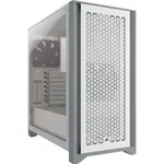 <span>Кутия</span> Corsair 4000D Airflow Mid Tower, Tempered Glass, Бяла <span class='catalog-num-in-name'>9900010-SI</span> - 