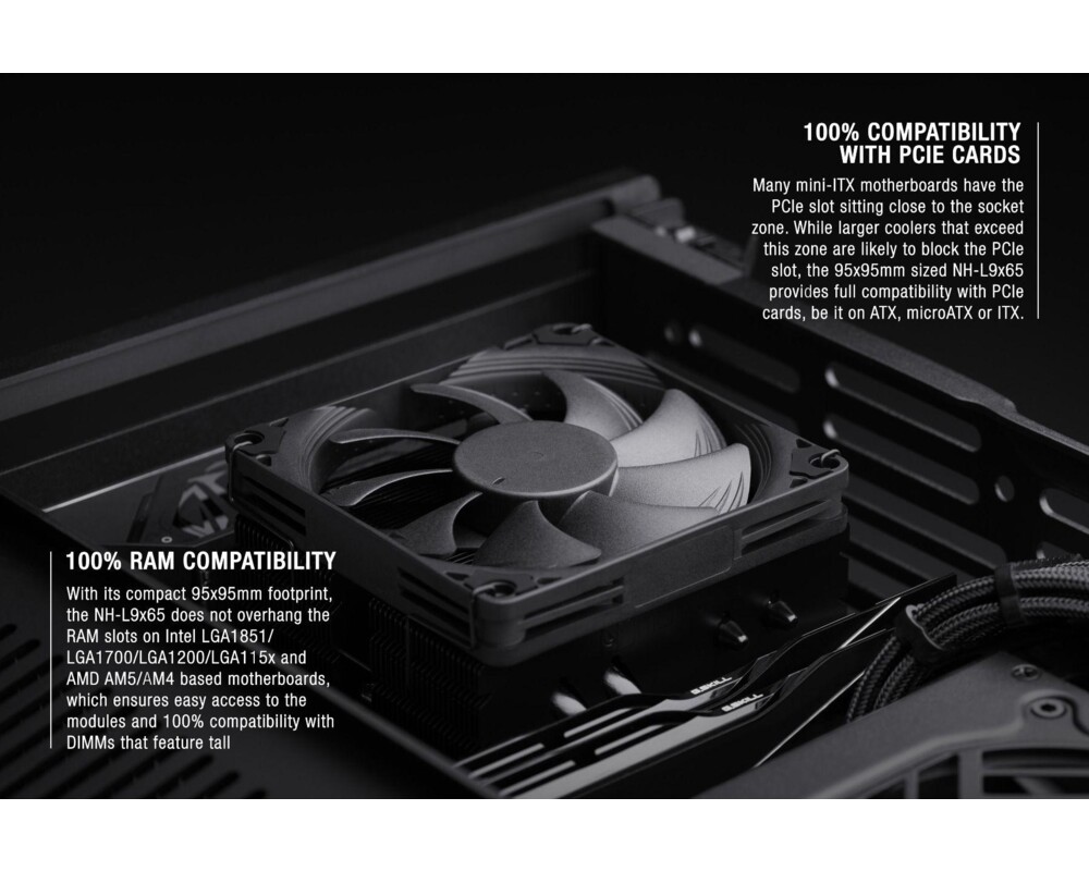 Охладител за процесор Noctua NH-L9x65 chromax.black - LGA1851/... 14