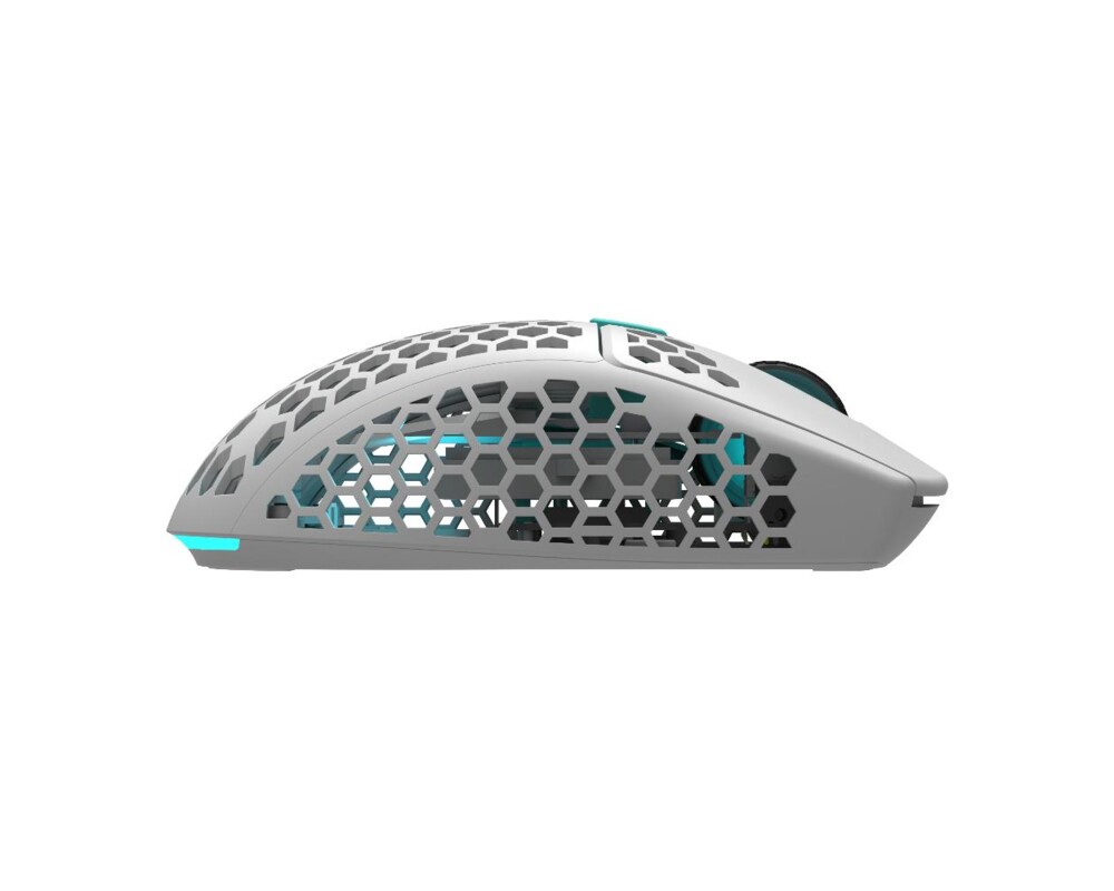 Мишка Геймърска мишка Dark Project ME4 Wireless White/Neon Blue 6