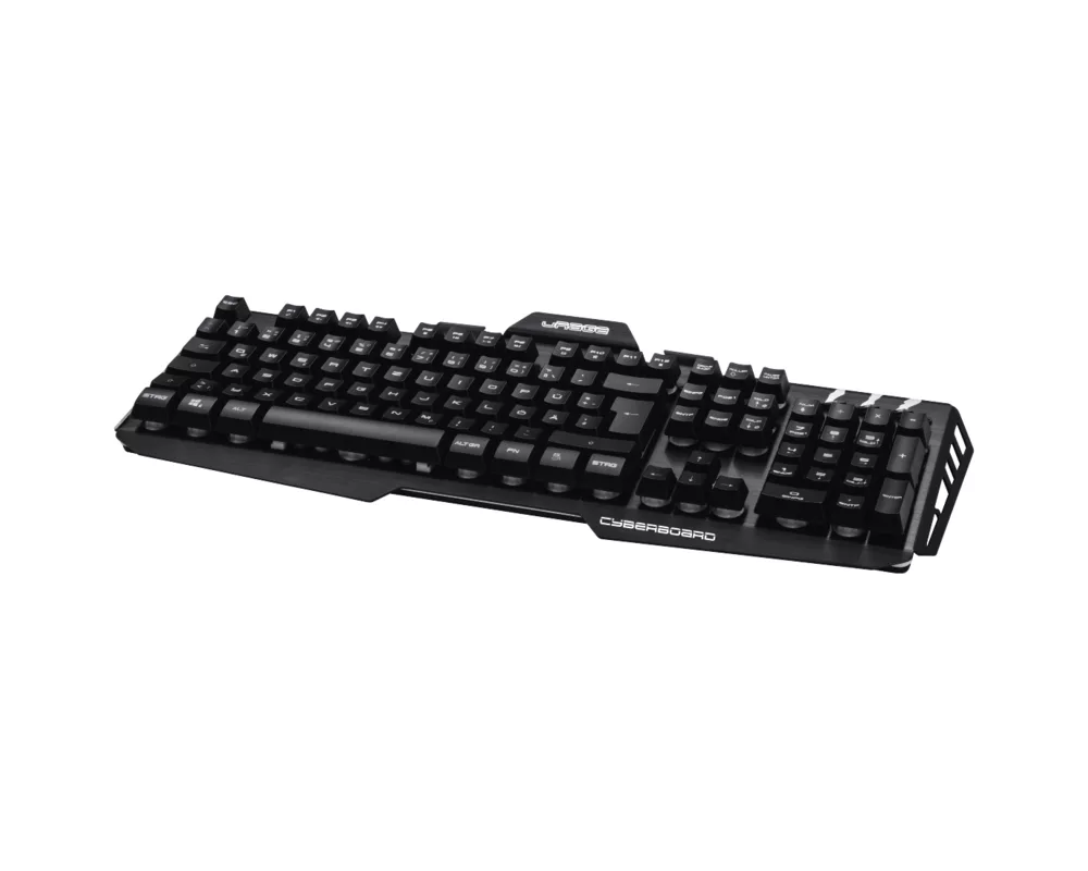 Клавиатура Геймърска метална клавиатура Hama, Urage Cyberboard, USB, RGB 3