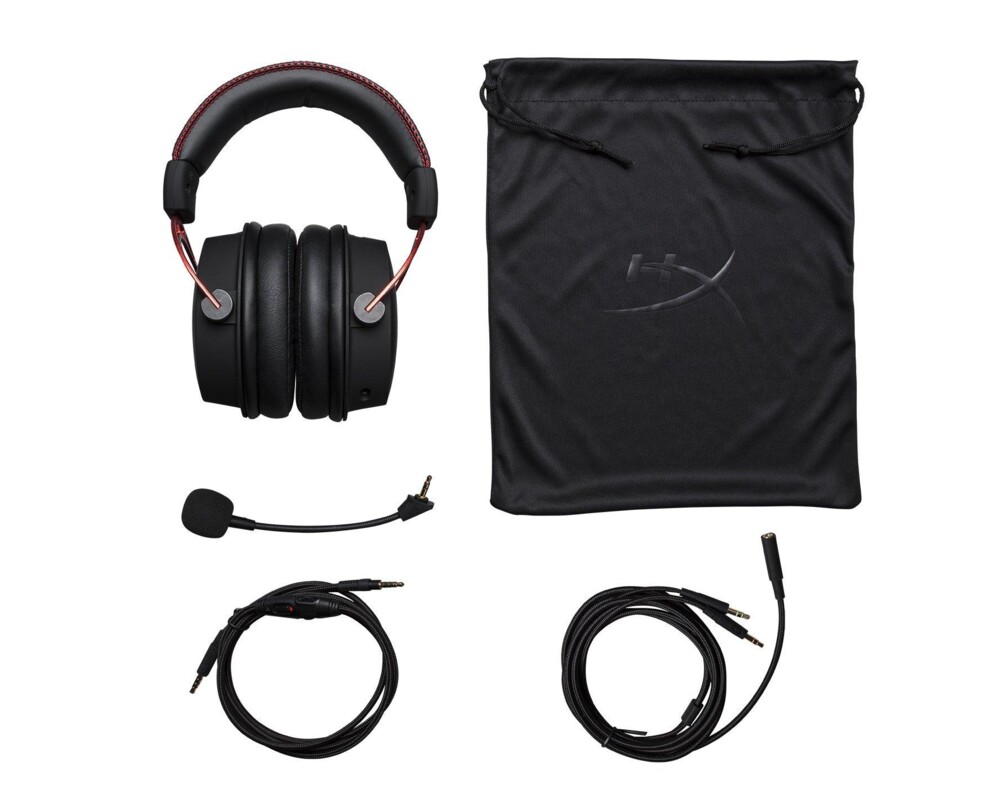 Слушалки Геймърски слушалки HyperX Cloud Alpha Red 7