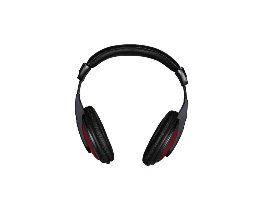 Слушалки HAMA Basic4Music с 2 м кабел ,Черен/Червен 2