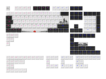 <span>Геймърски аксесоари</span> Капачки за механична клавиатура Dark Project - Fuji за ANSI & ISO Layout <span class='catalog-num-in-name'>FSH-DP-KS-1040</span> - 