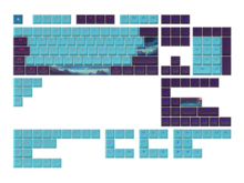  Капачки за механична клавиатура Dark Project - Night Sky за ANSI & ISO Layout 696170 FSH-DP-KS-1010 на топ цена - PIC.bg