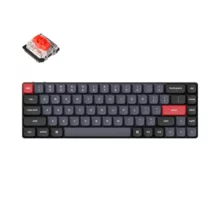  Геймърска Механична клавиатура Keychron K7 Pro QMK/VIA 65% Hot-Swappable Low Profile Gateron Red Switch RGB Backlight 696184 K7P-H3 на топ цена - PIC.bg