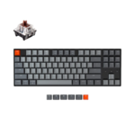 <span>Клавиатура</span> Геймърска Механична клавиатура Keychron K8 TKL, Hot-Swappable Gateron Optical Brown Switch RGB Backlight <span class='catalog-num-in-name'>K8-P3</span> - 