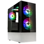 <span>Кутия</span> Kolink Observatory MX Glass ARGB TG Mid-Tower, Черно/Бяло <span class='catalog-num-in-name'>GEKL-141</span> - 