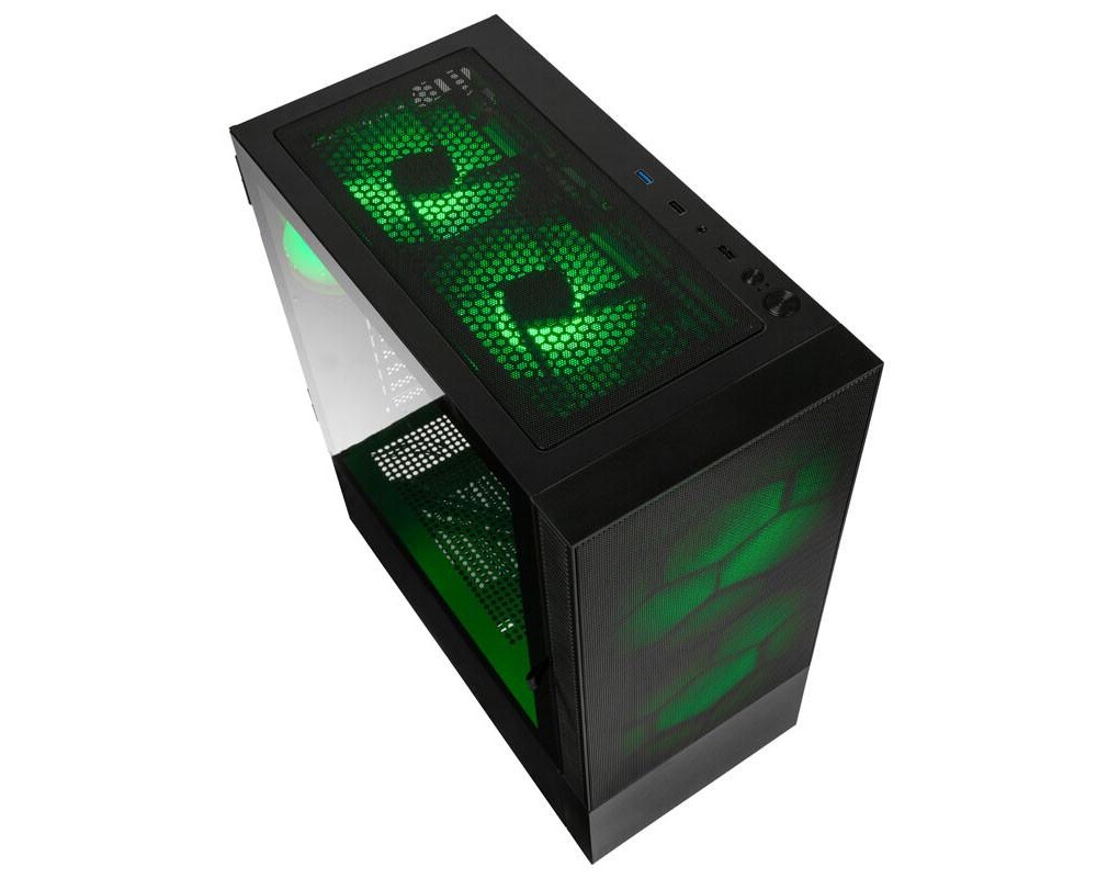 Кутия Kolink Observatory MX Mesh ARGB TG Mid-Tower, Черна 2