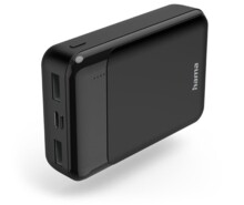  HAMA &quot;Eco Power 10&quot;, 10000 mAh, Изходи: 1 x USB-C, 2 x USB-A, черен 696228 HAMA-187285 на топ цена - PIC.bg