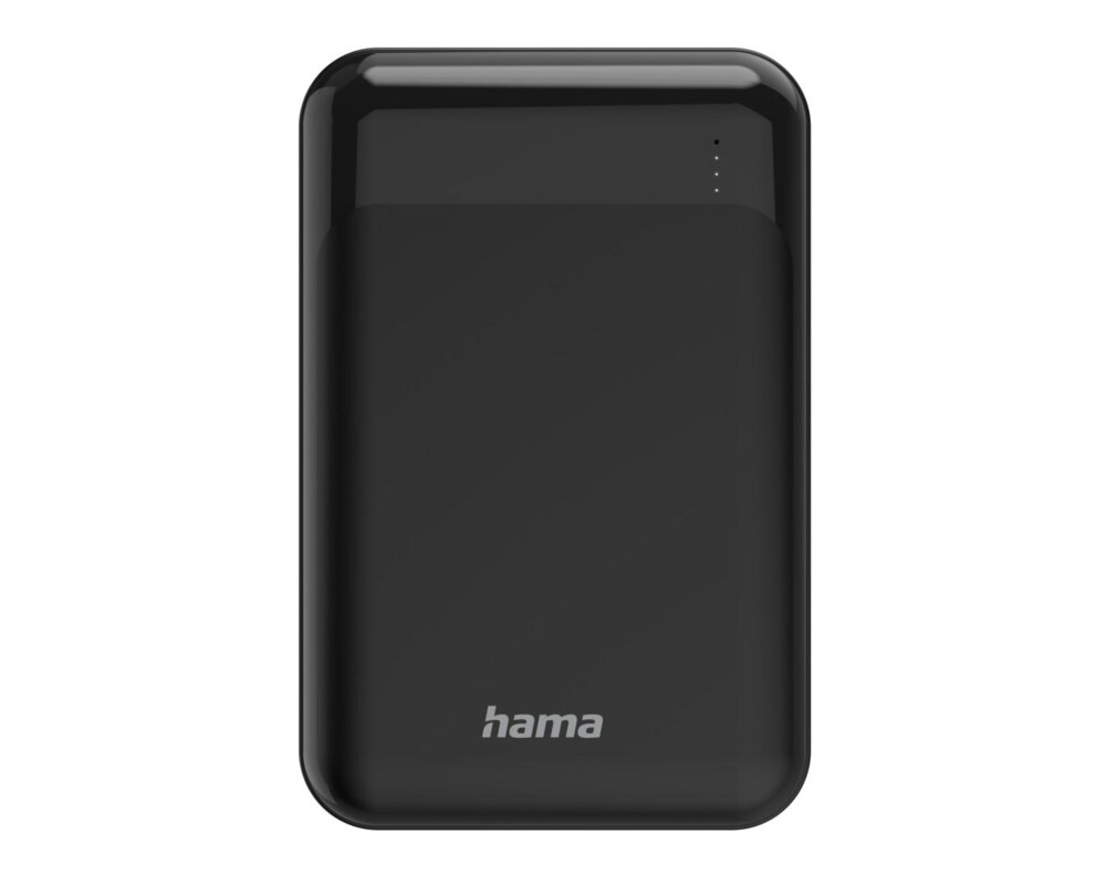 Външна батерия HAMA "Eco Power 10", 10000 mAh, Изходи: 1 x USB-C, 2 x USB-A, черен 4