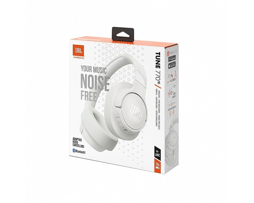 Слушалки JBL T770NC WHT HEADPHONES 14