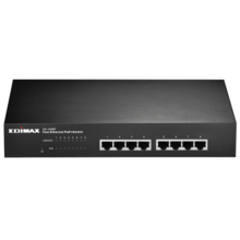  Суич EDIMAX ES-1008P, 8 PoE порта, 10/100Mbps 696417 EDIM-ES-1008P на топ цена - PIC.bg