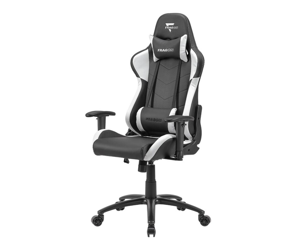 Геймърски стол Scaun Gaming FragON 2X Series White/Black 2024 2