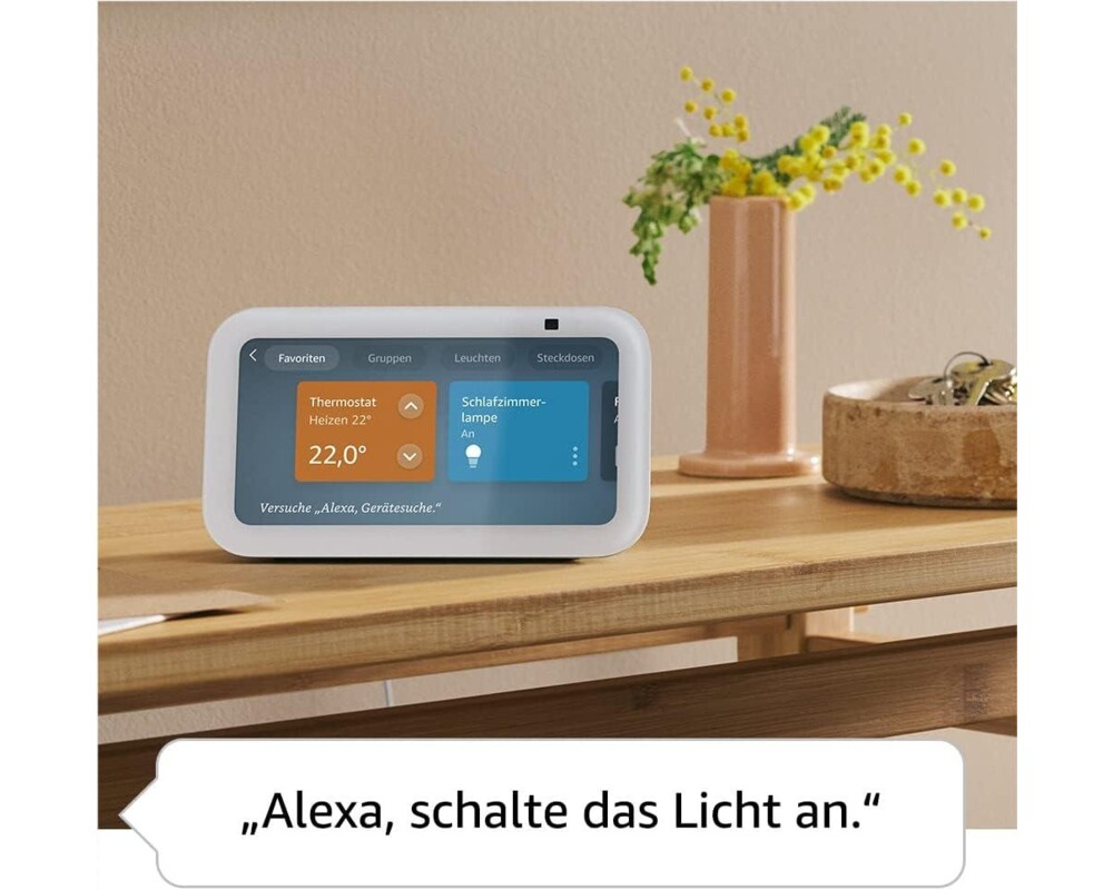 Тонколони Amazon Echo Show 5, 3nd Gen., Сензорен екран, Гласов асистент, Бяла 3