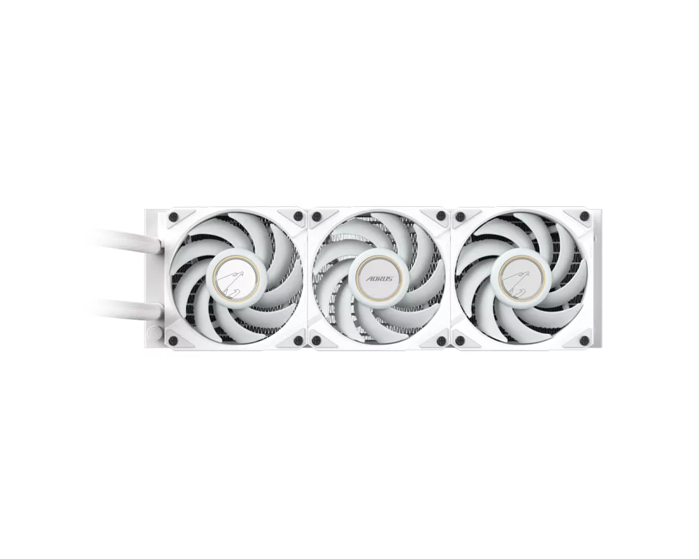 Охладител за процесор Gigabyte AORUS WATERFORCE X II 360 ICE, LCD Display 4