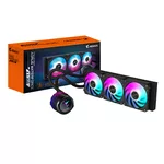 Охладител за процесор Gigabyte AORUS WATERFORCE X II 360 Black, LCD Display 5
