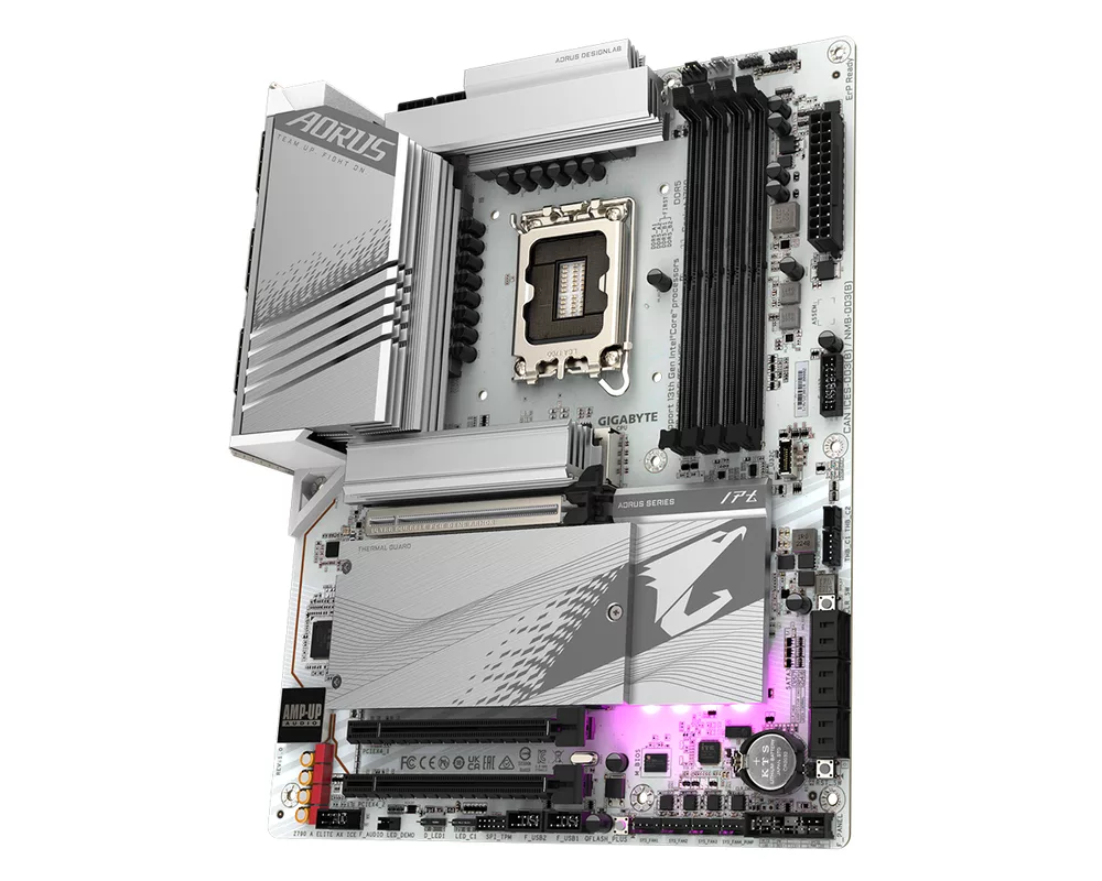 Дънна платка GIGABYTE Z790 AORUS ELITE AX ICE LGA 1700 3
