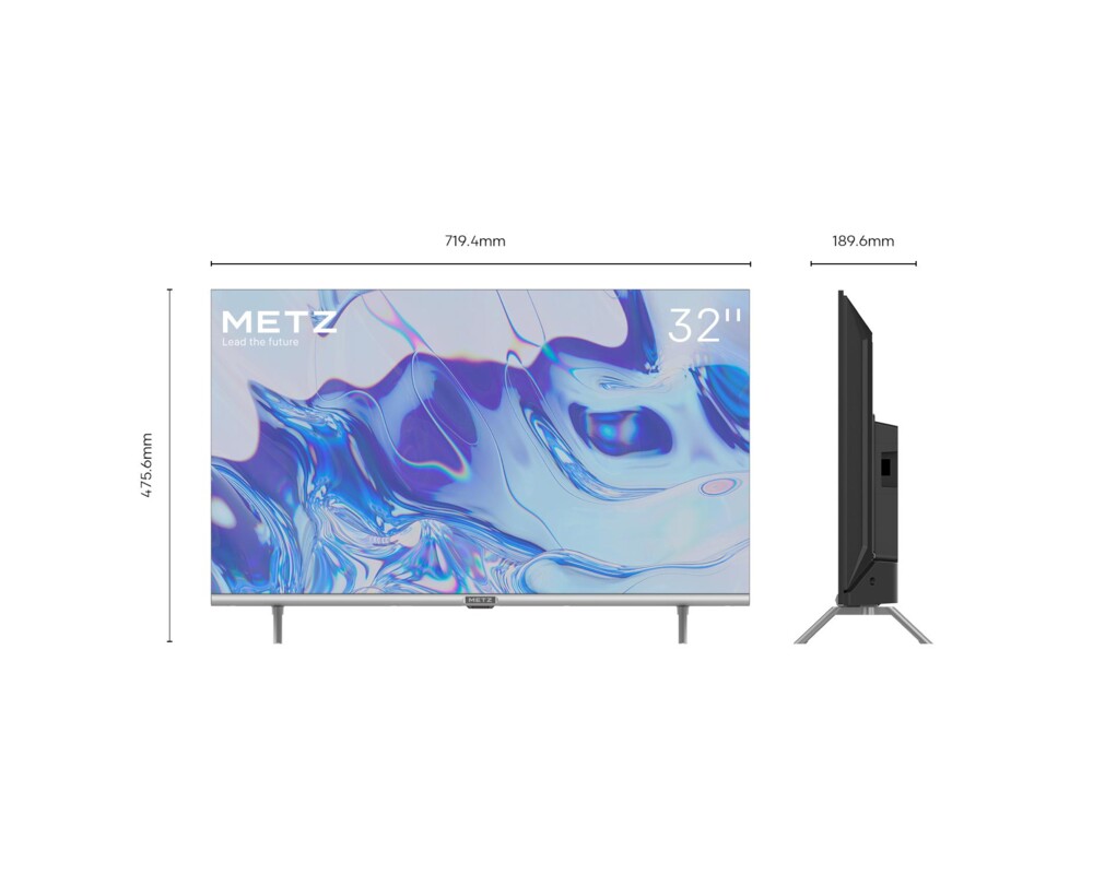 Телевизор METZ 32MTC6100Y, 32"(81 см), LED Smart TV, Android 9.0, HD, Черен 7