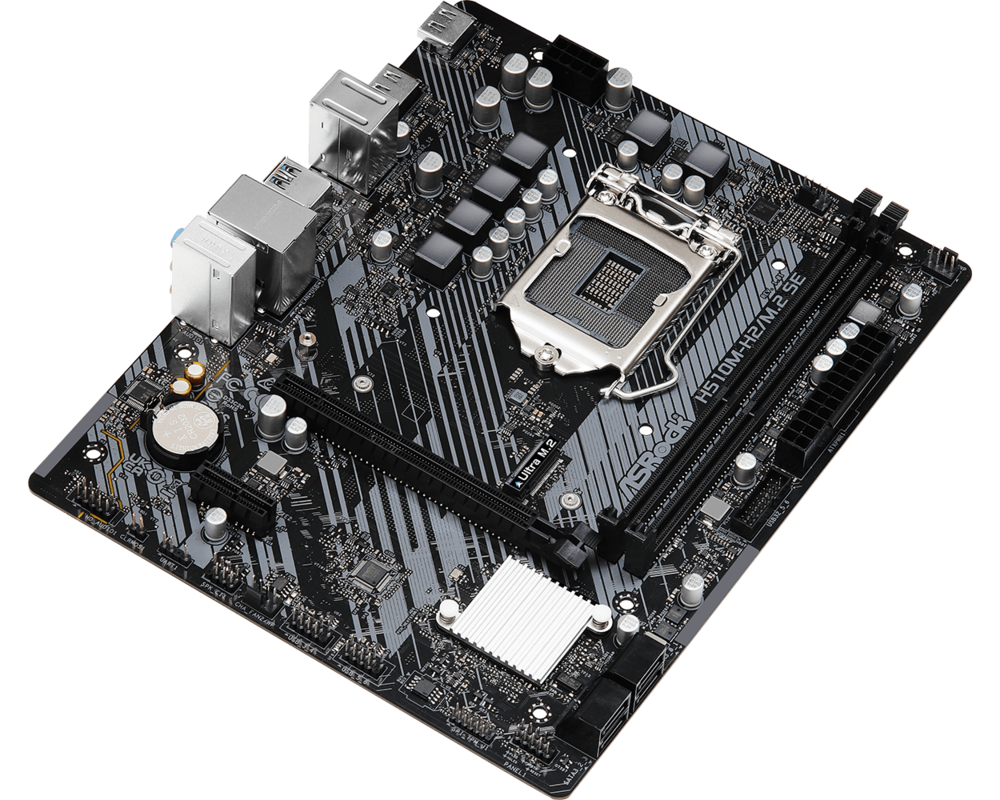 Дънна платка ASROCK MB LGA1200 H470 2 x DDR4 DIMM 1 x... 11
