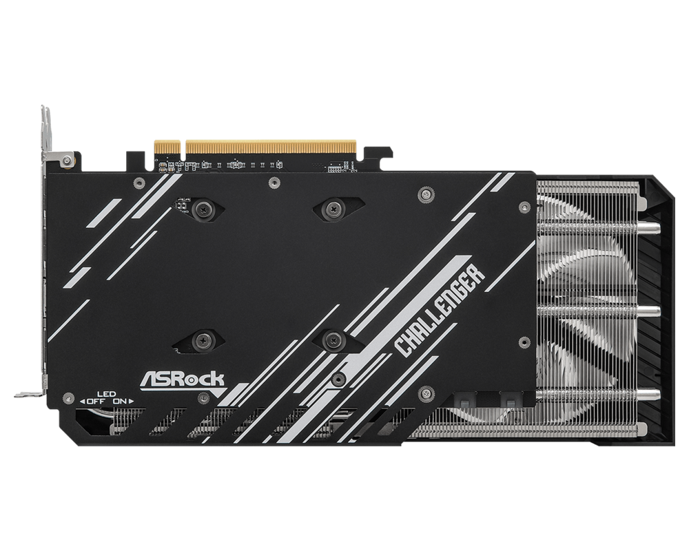 Видеокарта ASROCK AMD RADEON RX 7600 XT Challenger 16GB OC GDDR6 4
