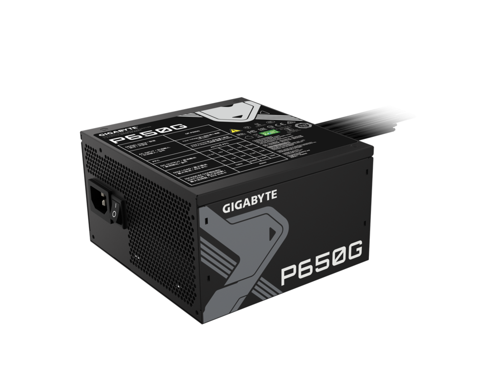 Захранване Gigabyte P650G, 650W, 80+ Gold 3