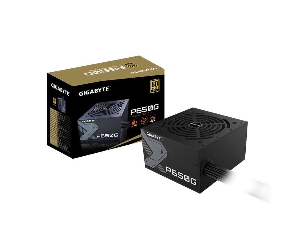 Захранване Gigabyte P650G, 650W, 80+ Gold 6