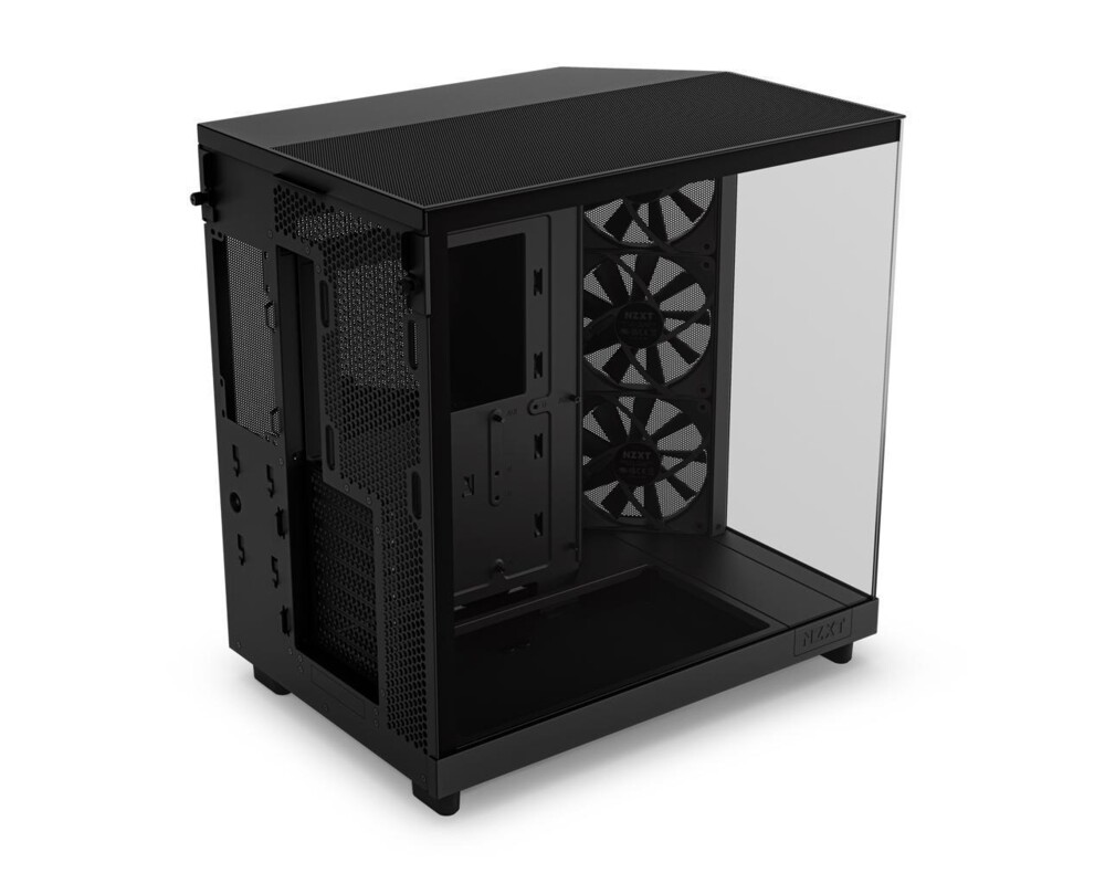 Кутия NZXT H6 Flow Matte Black - Middle Tower 4