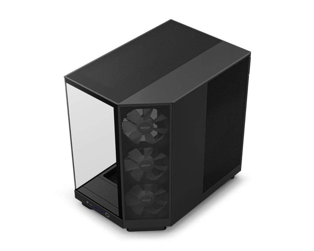 Кутия NZXT H6 Flow RGB Matte Black - Middle Tower 11