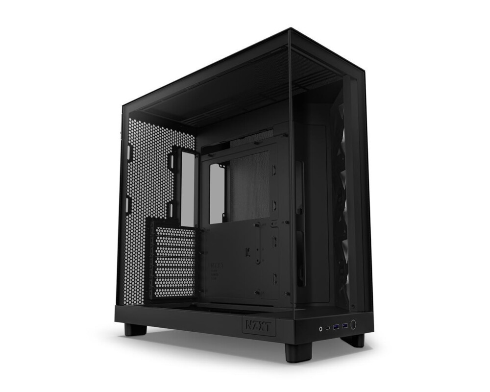 Кутия NZXT H6 Flow RGB Matte Black - Middle Tower 5