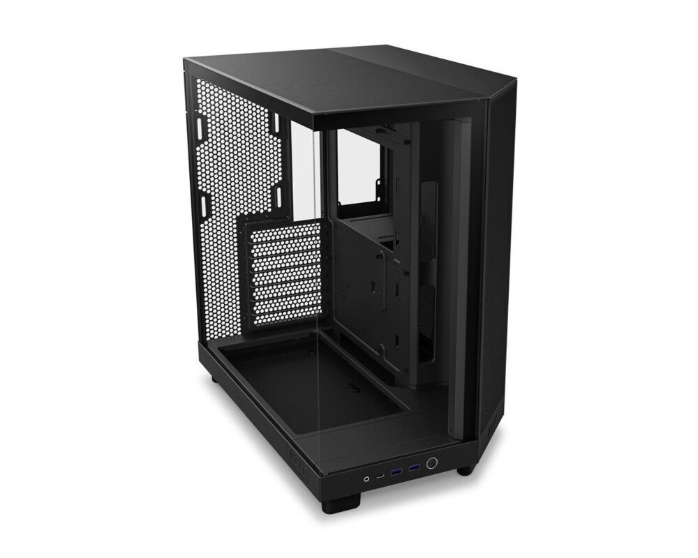 Кутия NZXT H6 Flow RGB Matte Black - Middle Tower 8