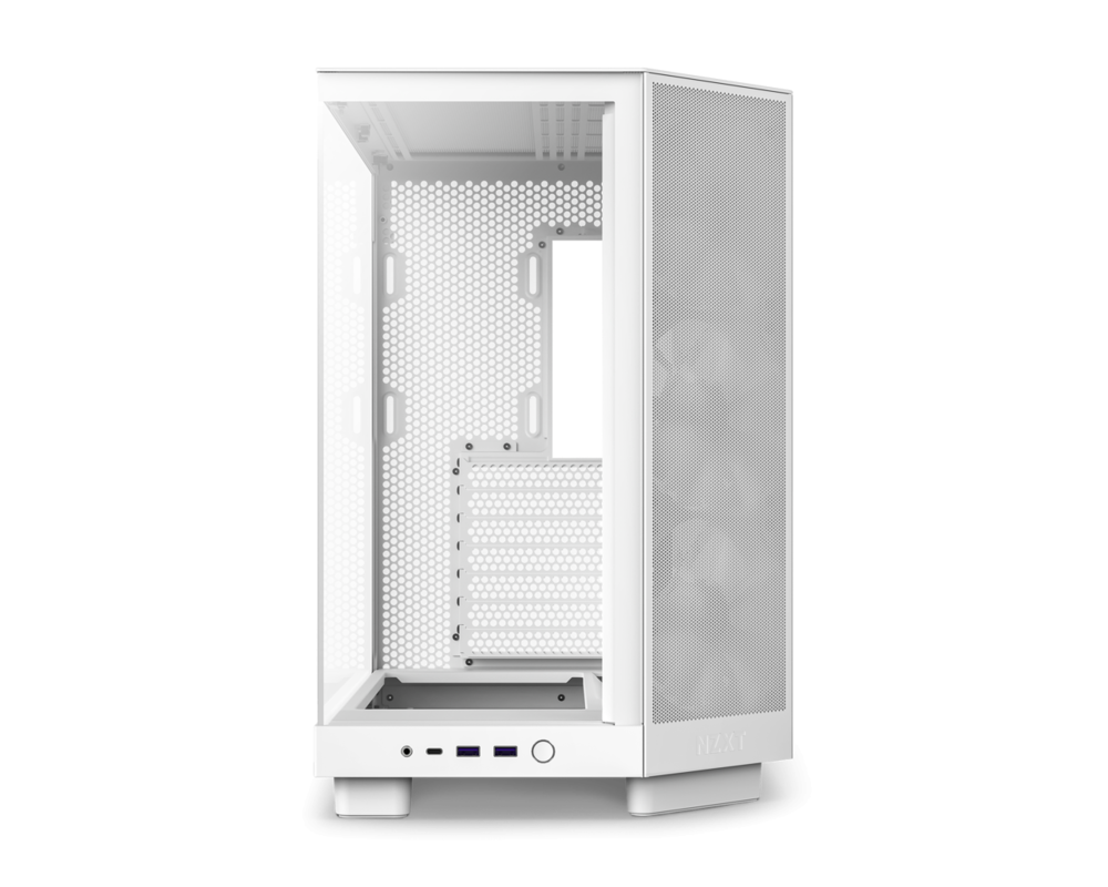 Кутия NZXT H6 Flow RGB Matte White - Middle Tower 7
