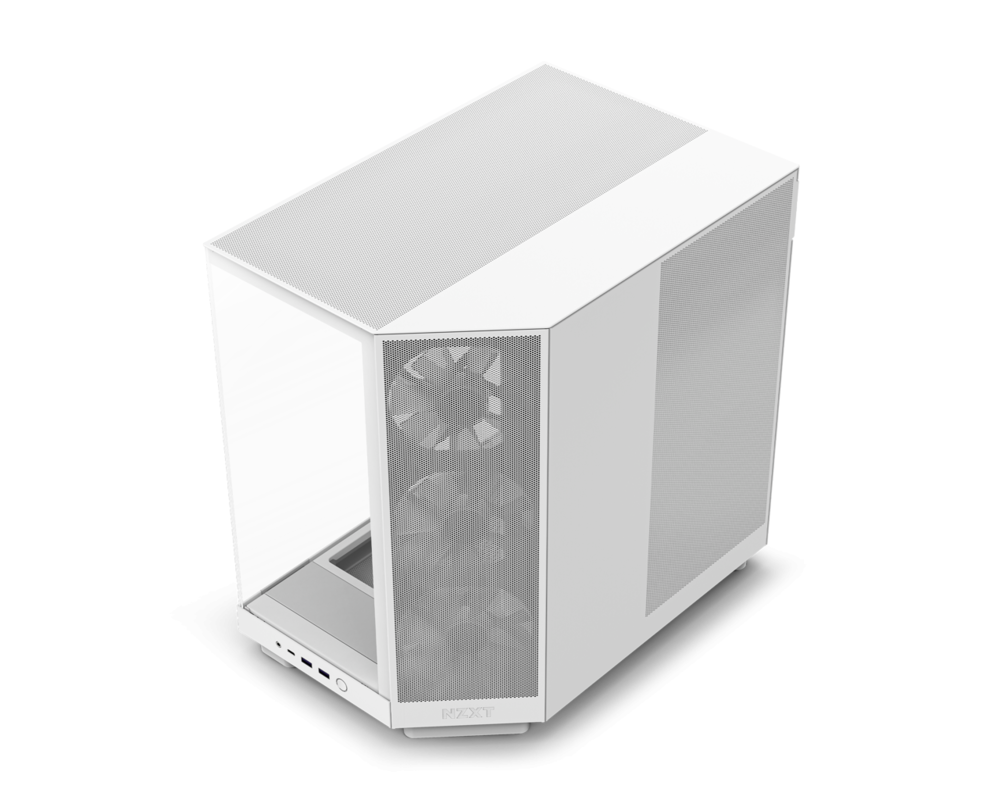 Кутия NZXT H6 Flow RGB Matte White - Middle Tower 9