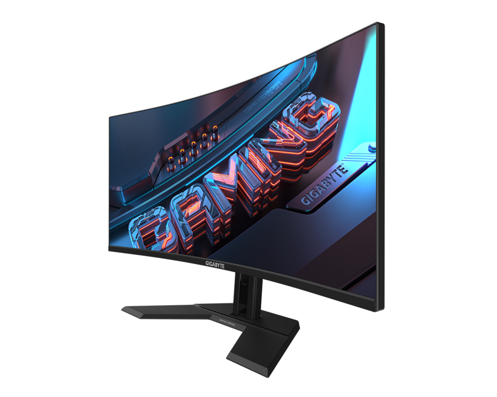 Монитор Gigabyte GS34WQC, 34" SS VA WQHD 3440x1440, Curved 1500R, 135Hz, 1ms, HDR Ready 3