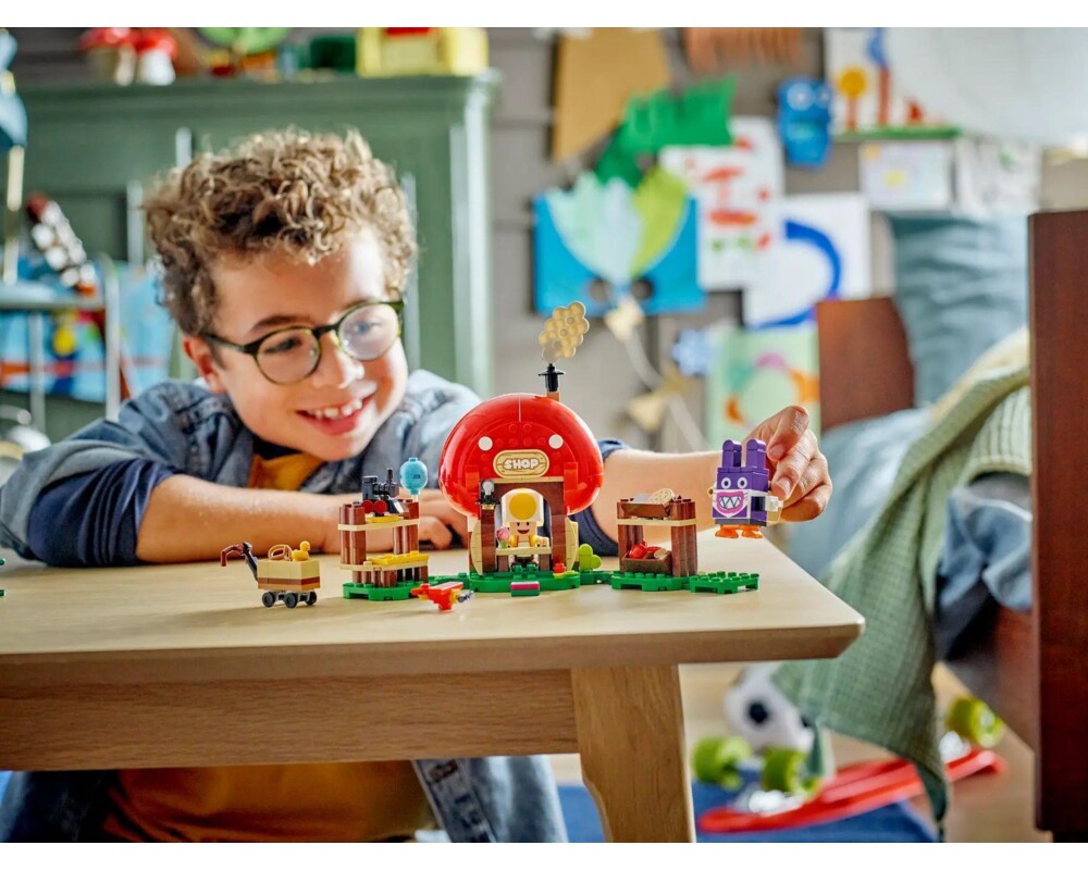 Конструктор LEGO Super Mario - Nabbit at Toad's Shop Expansion Set - 71429 4
