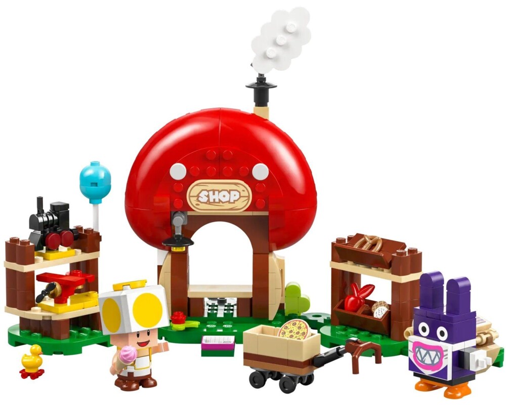 Конструктор LEGO Super Mario - Nabbit at Toad's Shop Expansion Set - 71429 2