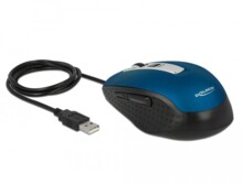  Оптична мишка DeLock, USB-A, 5 бутона , Синя 698606 12621P на топ цена - PIC.bg