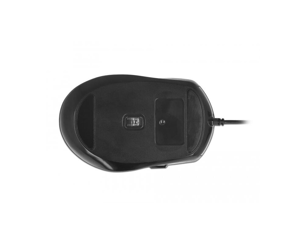 Мишка Оптична мишка DeLock, USB-A, 5 бутона , Синя 3