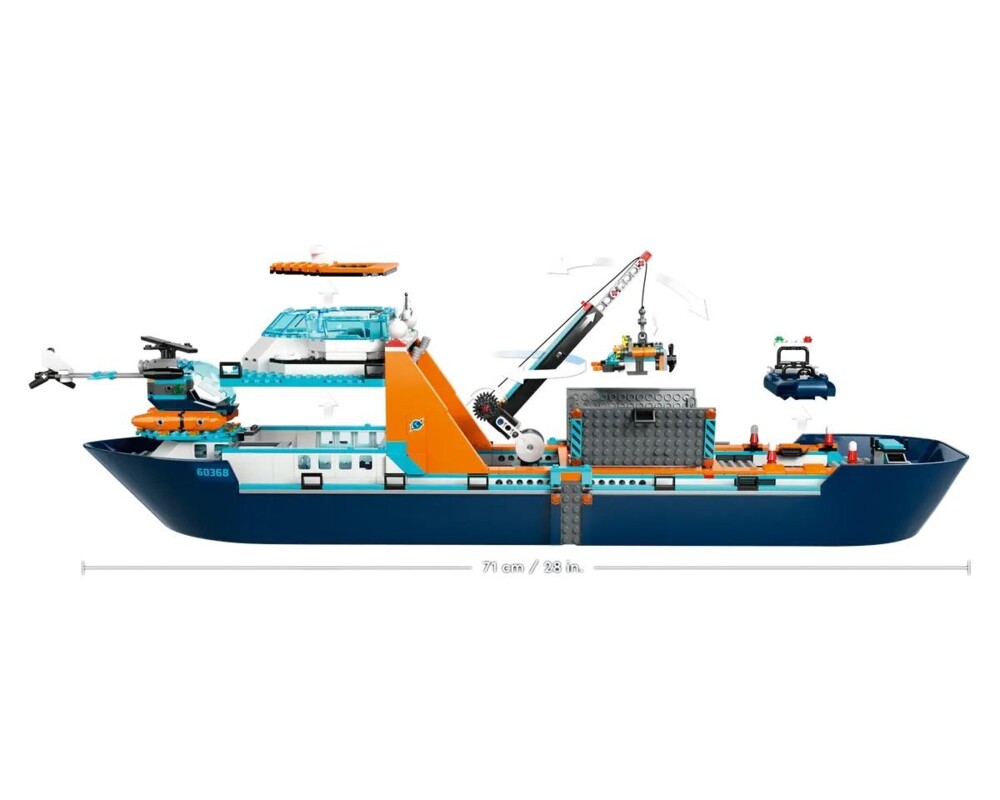 Конструктор LEGO City - Arctic Explorer Ship - 60368 7