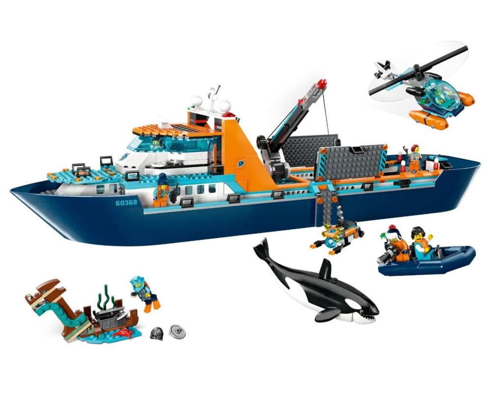 Конструктор LEGO City - Arctic Explorer Ship - 60368 2