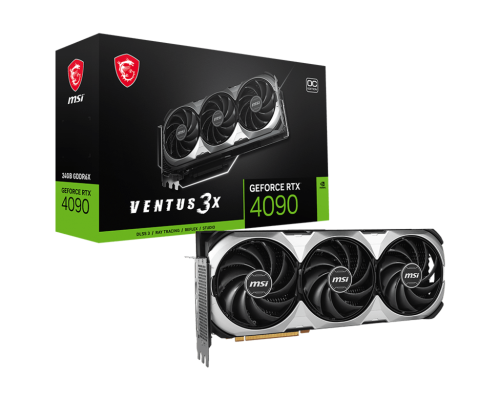 Видеокарта MSI GeForce RTX 4090 VENTUS 3X E 24GB OC Edition GDDR6X 6
