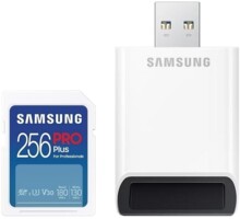  Samsung PRO Plus, SD Card, 256GB, USB Четец, Бяла 698716 SAM-SDHC-MBSD256SBWW на топ цена - PIC.bg