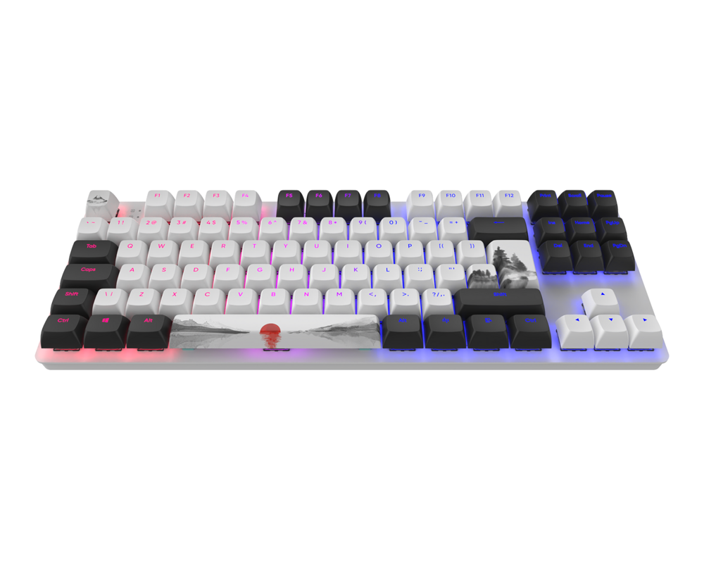 Клавиатура Геймърскa механична клавиатура Dark Project 87 Fuji RGB TKL - G3MS Sapphire Switches, ABS 2