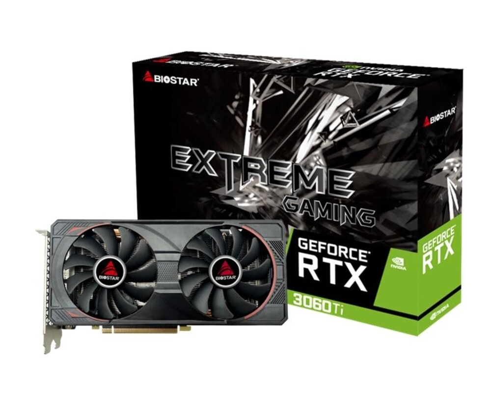 Видеокарта BIOSTAR GeForce RTX 3060 TI 8GB GDDR6 4