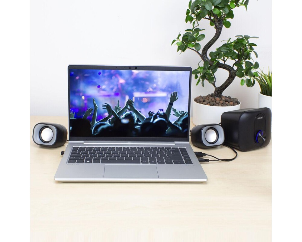 Аудио система EWENT Eminent 2.1, 3.5 mm, USB, 11W 4