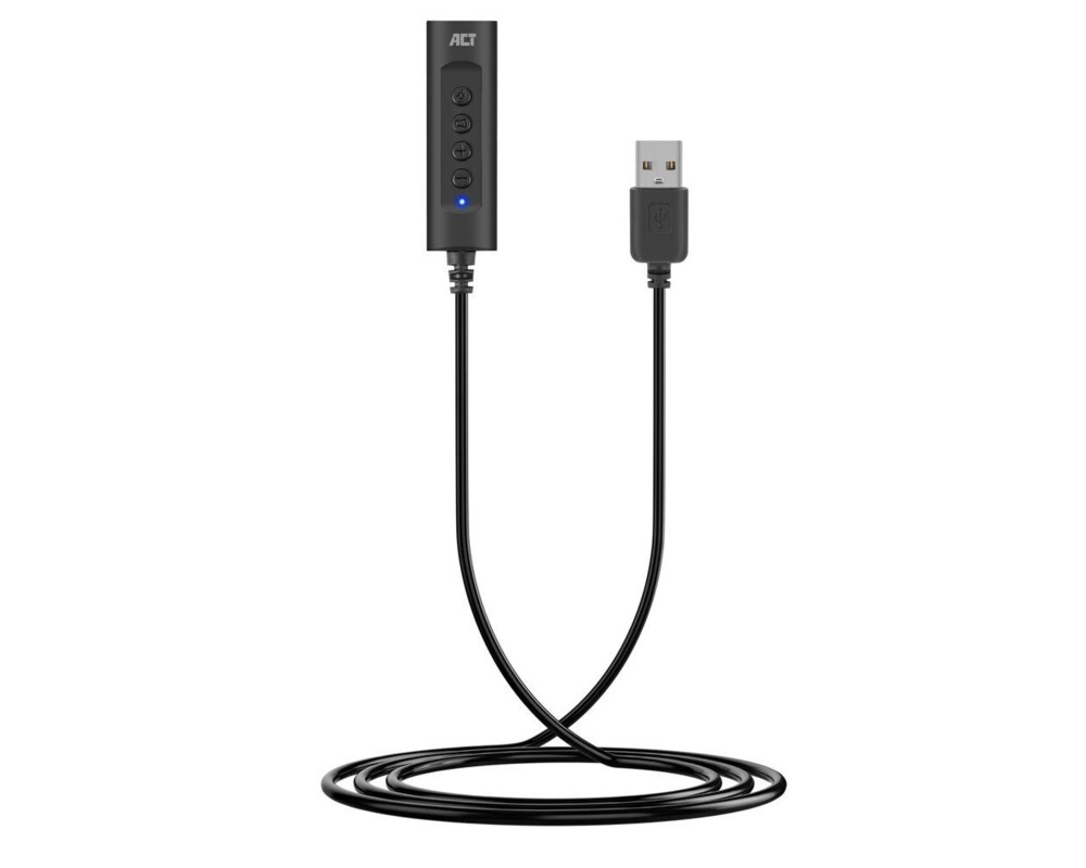 Звукова карта Ewent AC9360, 2.0, USB, 3.5 mm, Черна 3