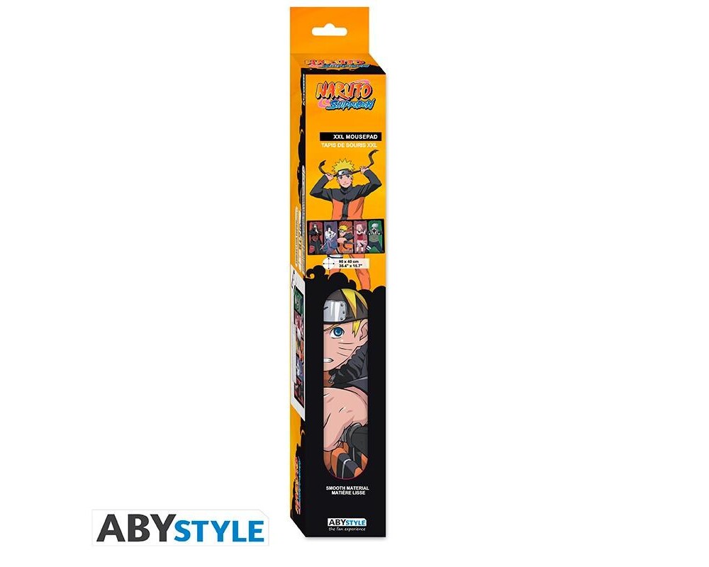 Пад за мишка Геймърски ABYSTYLE - NARUTO SHIPPUDEN - Group, XXL 3