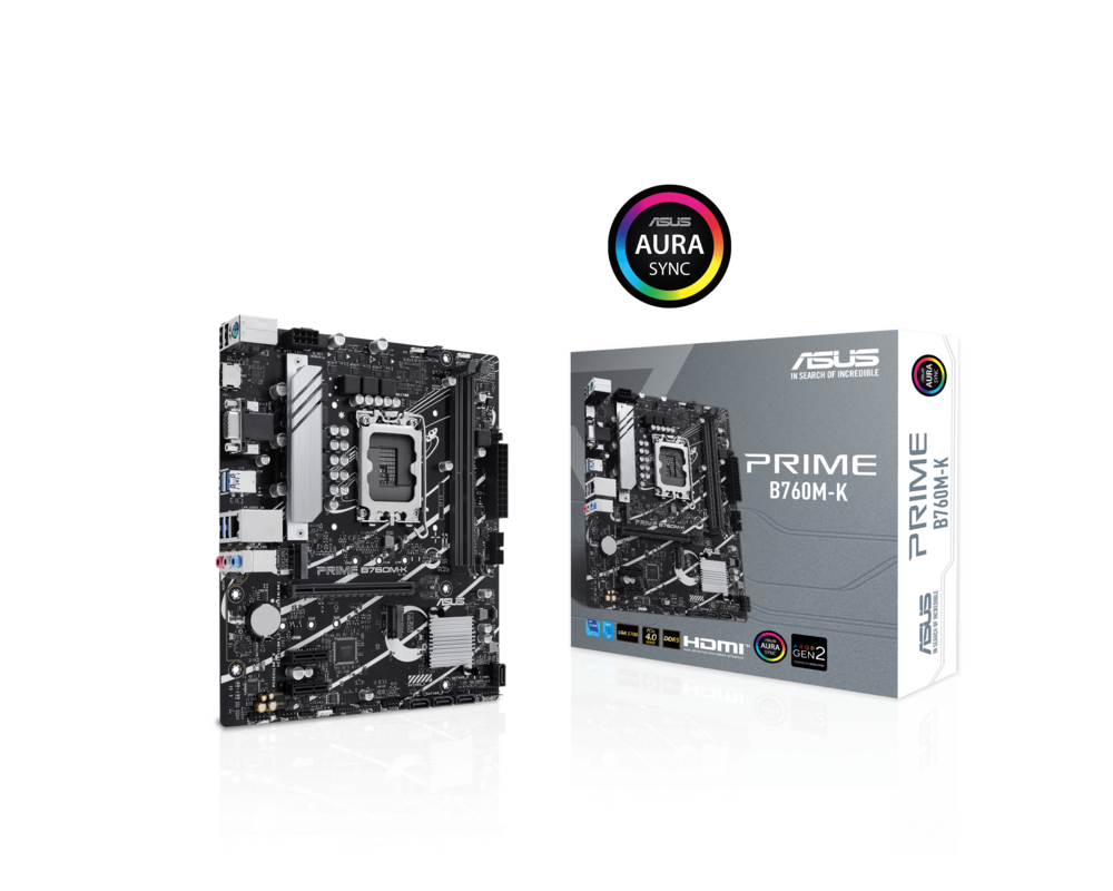 Дънна платка ASUS PRIME B760M-K 10